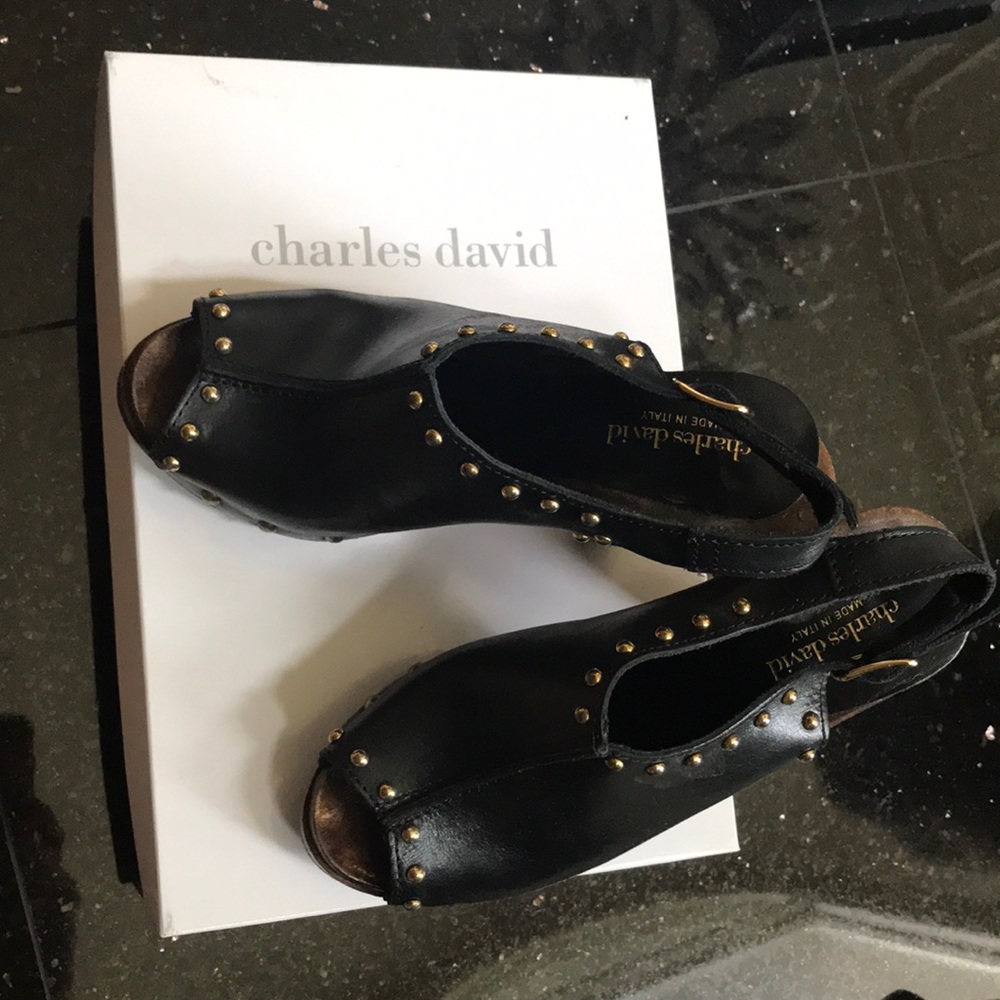 Studded clogs